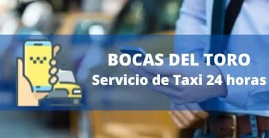 SERVICIO DE TAXI WHATSAPP bocas del toro