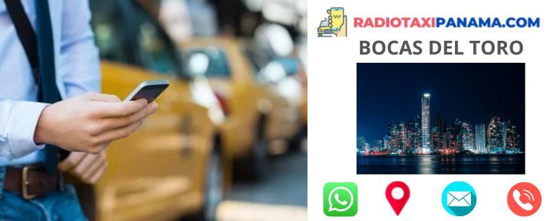 radiotaxi Bocas del Toro precio